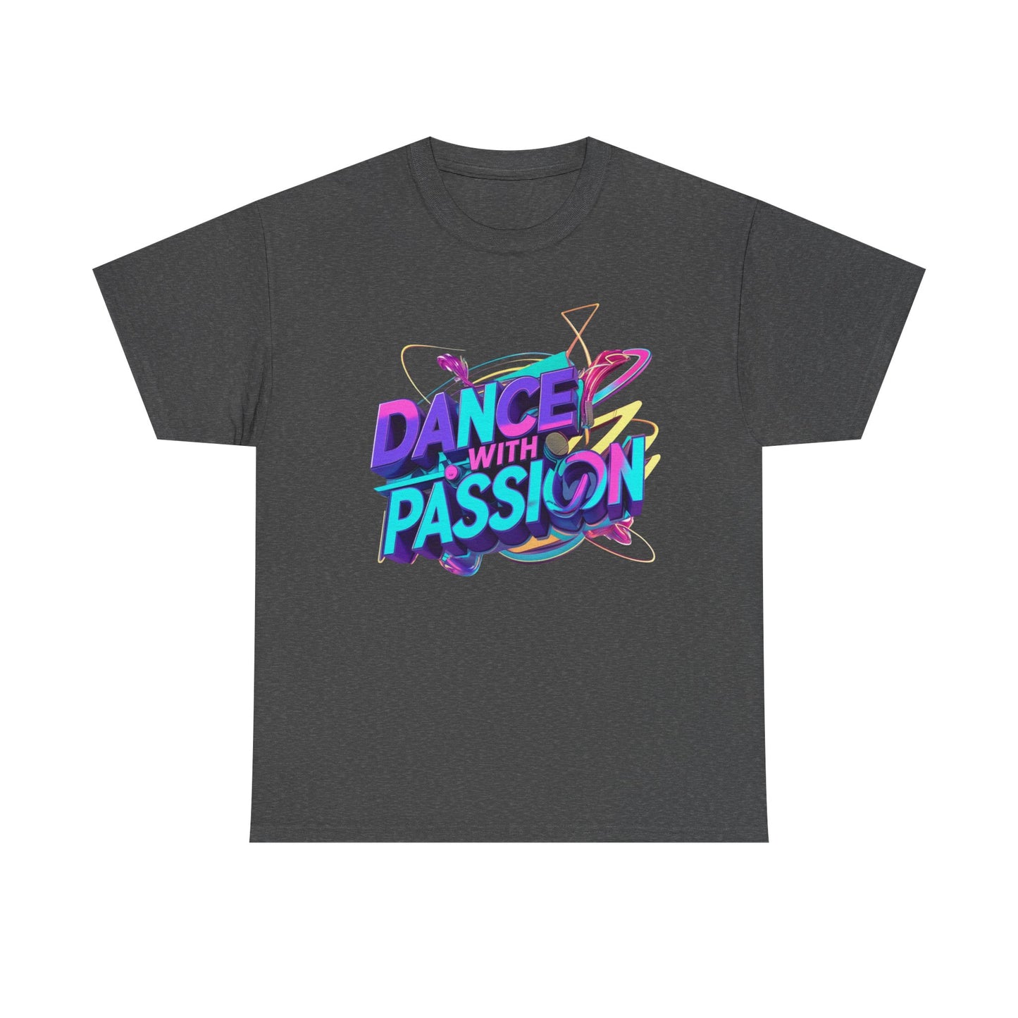 Dance with Passion Unisex Heavy Cotton Tee