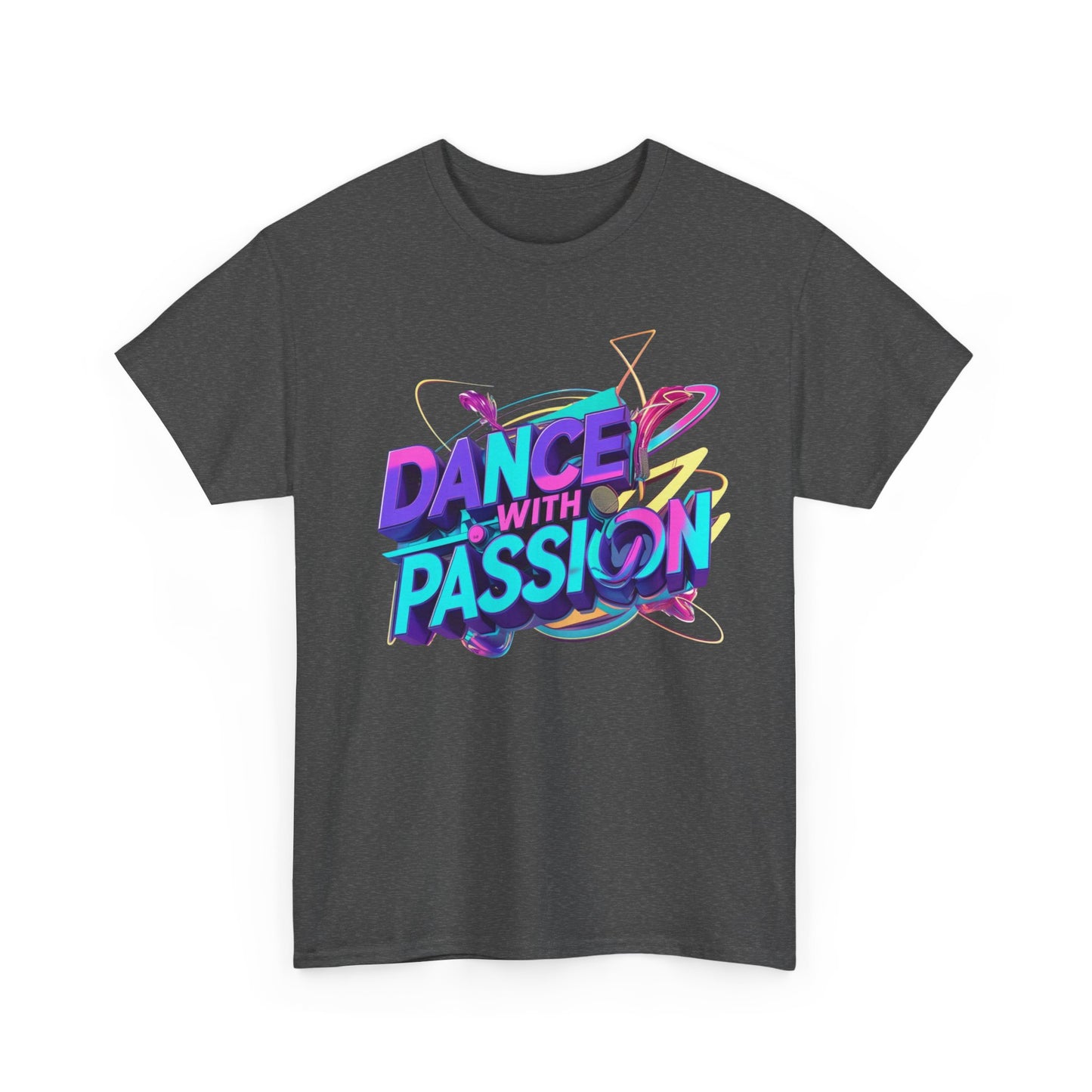 Dance with Passion Unisex Heavy Cotton Tee