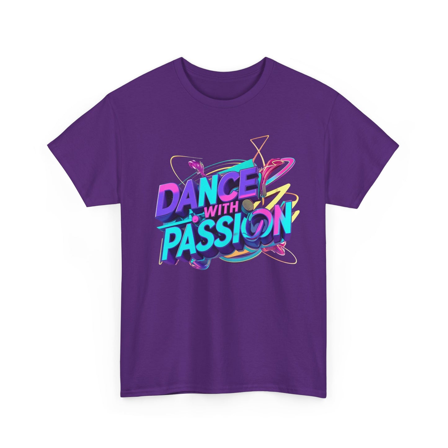 Dance with Passion Unisex Heavy Cotton Tee