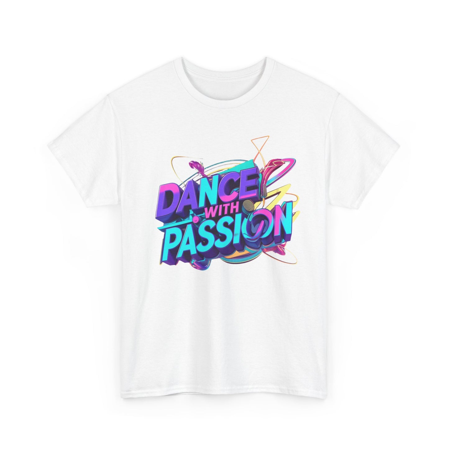 Dance with Passion Unisex Heavy Cotton Tee