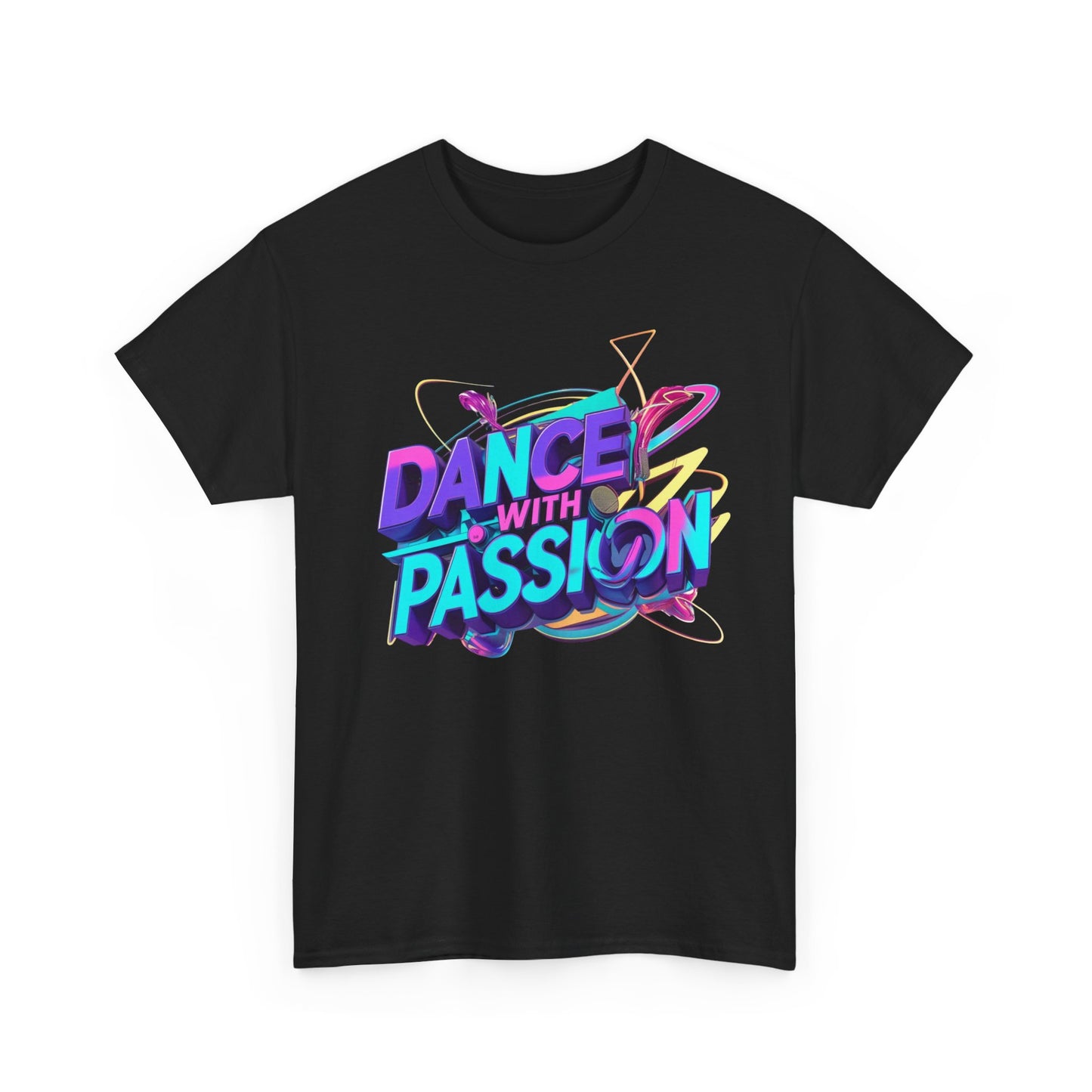 Dance with Passion Unisex Heavy Cotton Tee