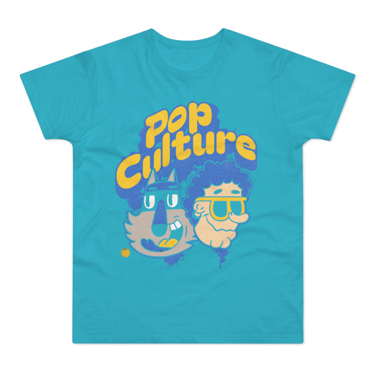 Pop Culture Cartoon Faces T-Shirt