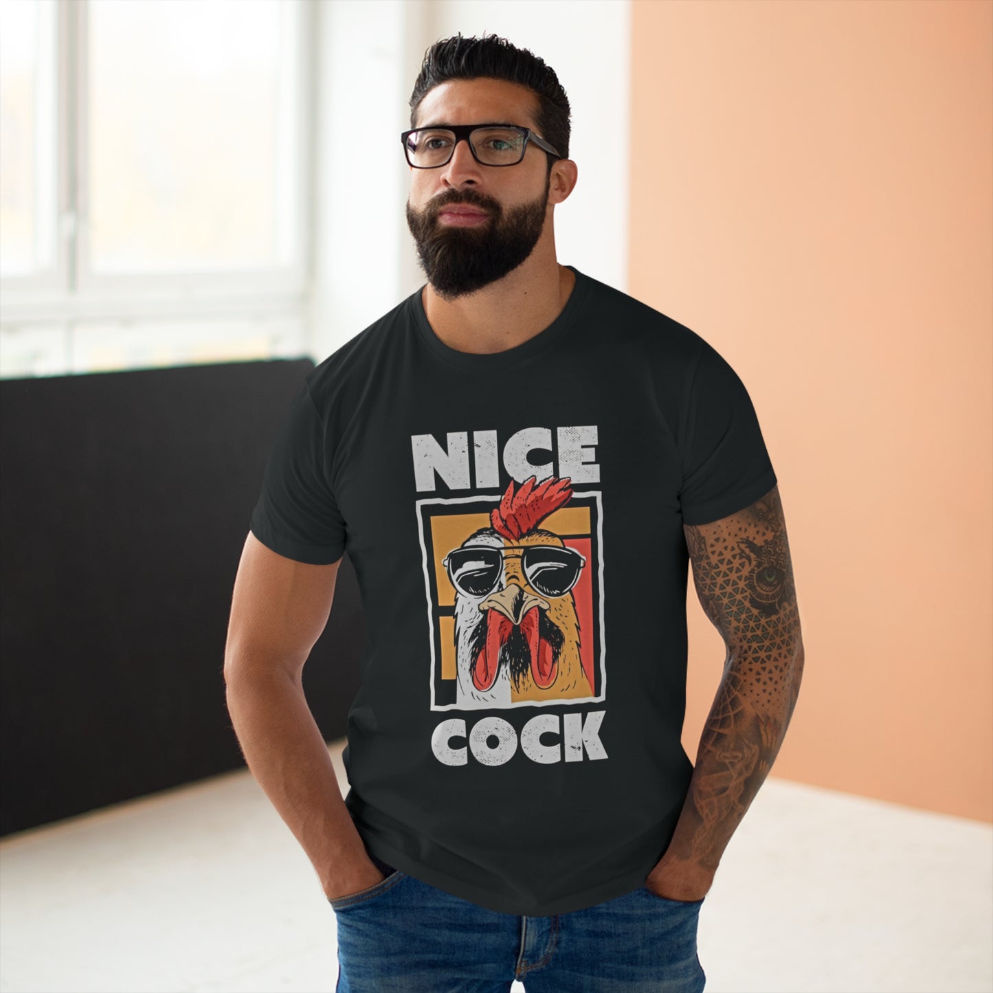 Cool Chicken Graphic T-Shirt