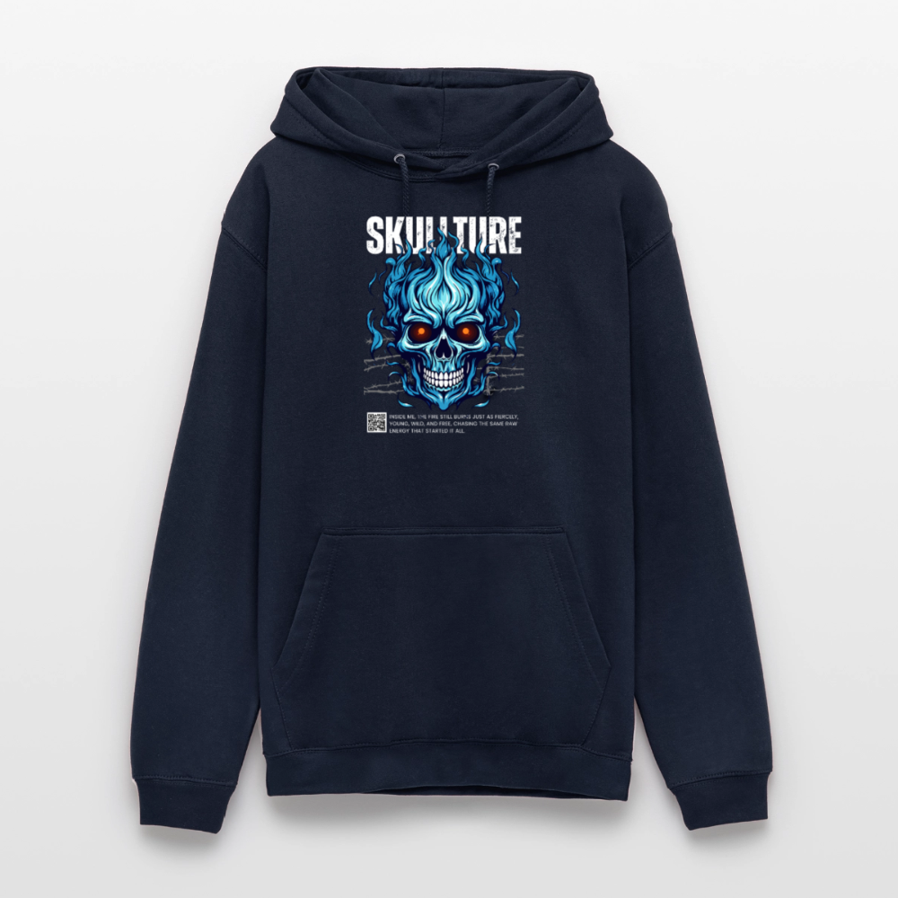 SKULLTURE Unisex Hoodie - navy