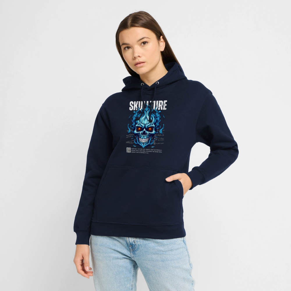 SKULLTURE Unisex Hoodie - navy