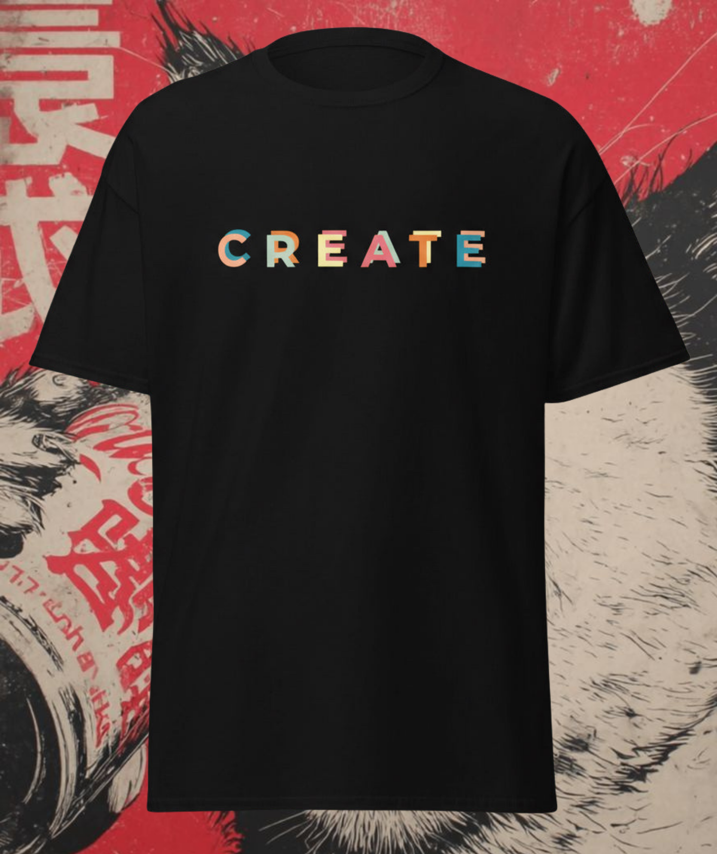 Create unisex classic tee