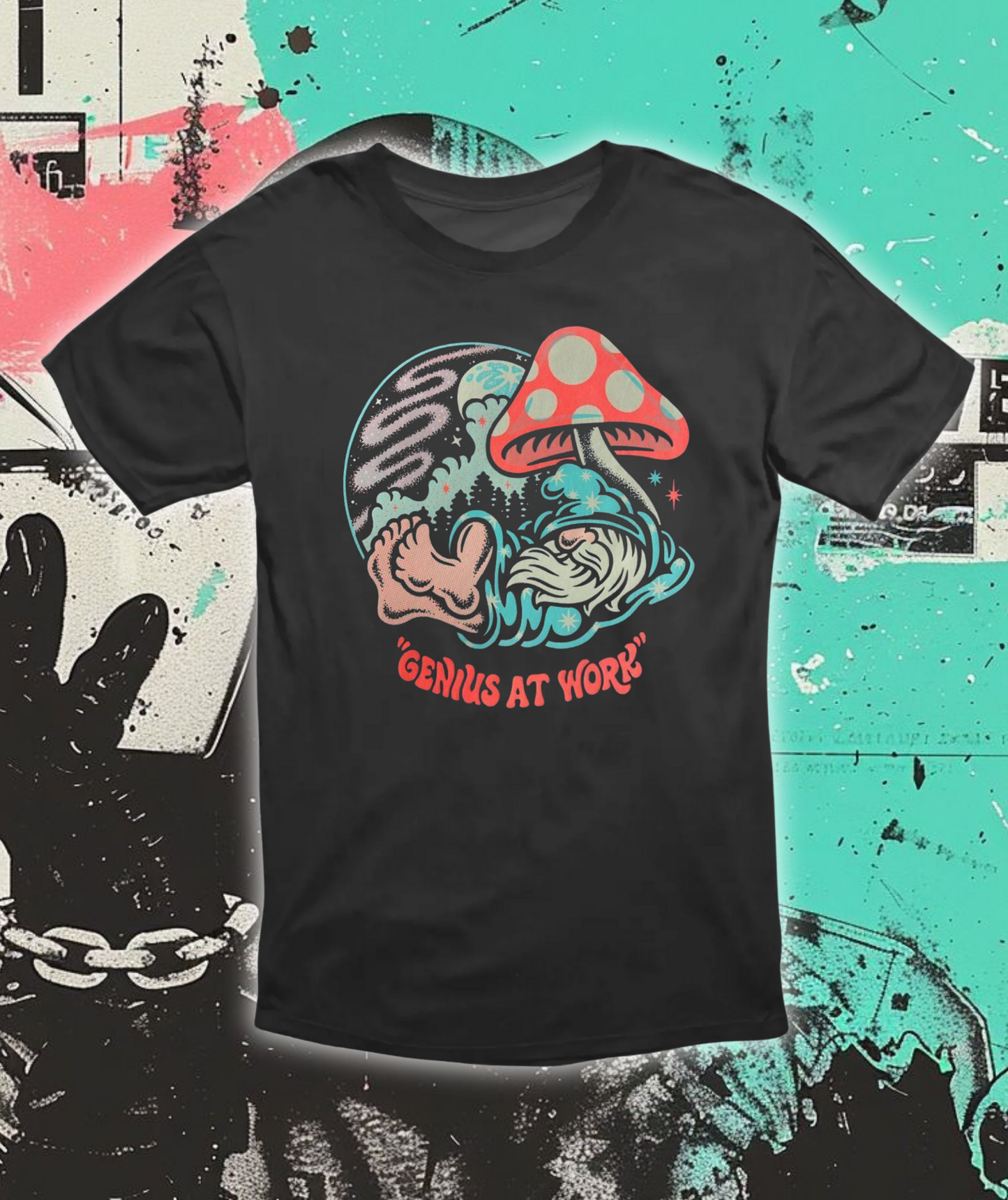 Genius at Work Graphic Tee