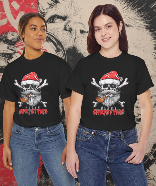 Santa Skull Christmas Tee