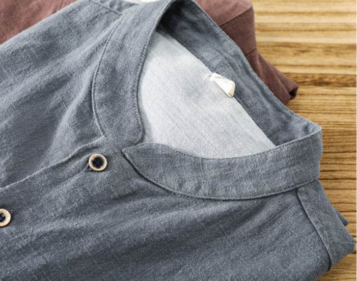 Linen Cardigan Shirt