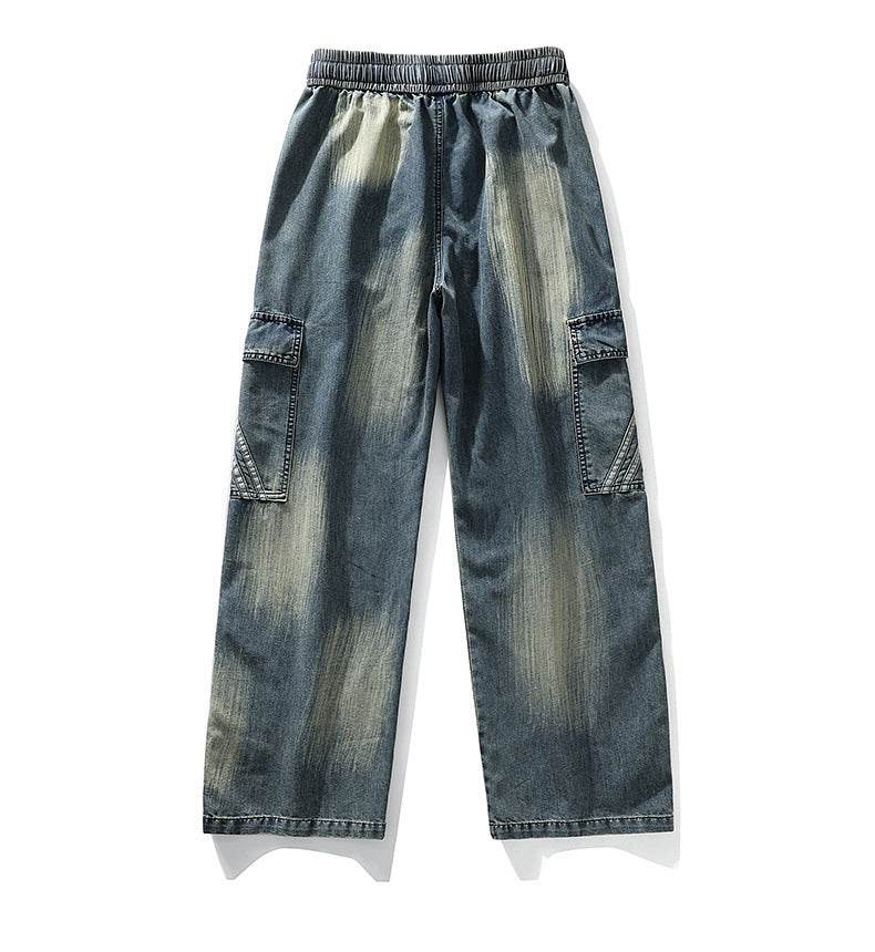 Prewashed Straight Cargo Pants