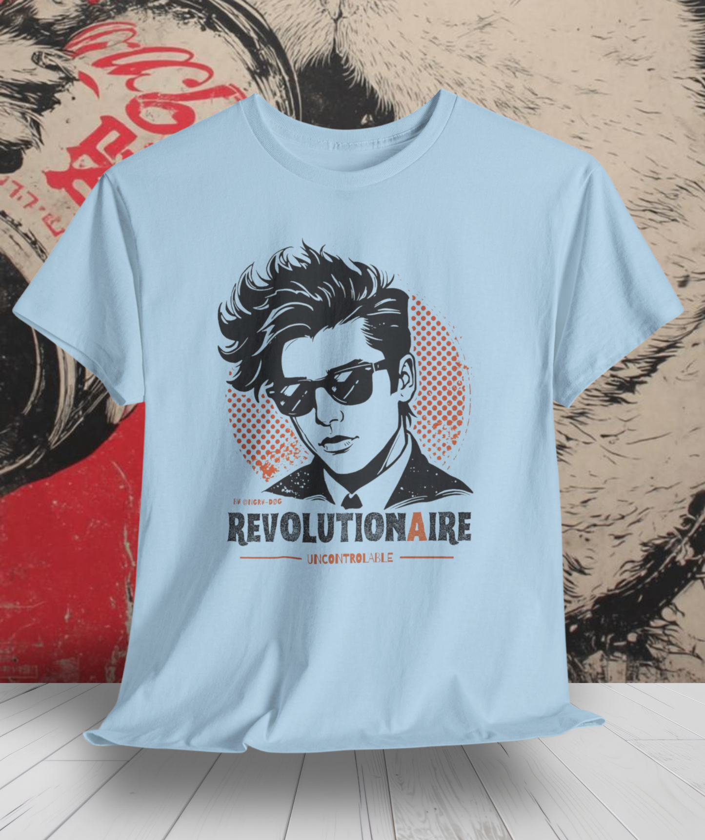 Retro Rebel Portrait T-Shirt