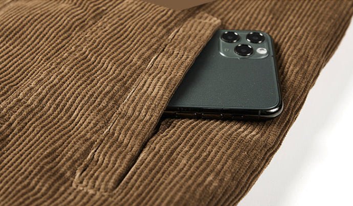 Thick Ribbed Velvet Jacket